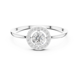 Gold Ring DR-6162, White Gold