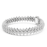 Gold Bracelet FBR0138, White Gold, view 1