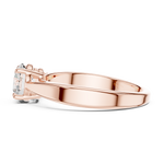 Gold Ring LR-0003, Rose Gold, view 3