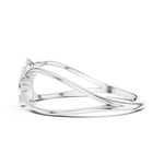 Gold Ring 12-10037@L, White Gold, view 3
