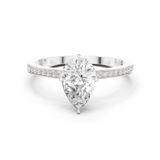 Gold Ring DDLR-1091, White Gold
