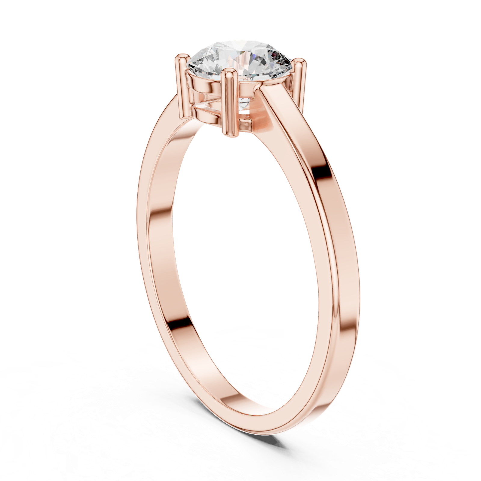 Gold Ring ALR-28, Rose Gold