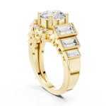 Gold Ring DDLR-323, Yellow Gold, view 1