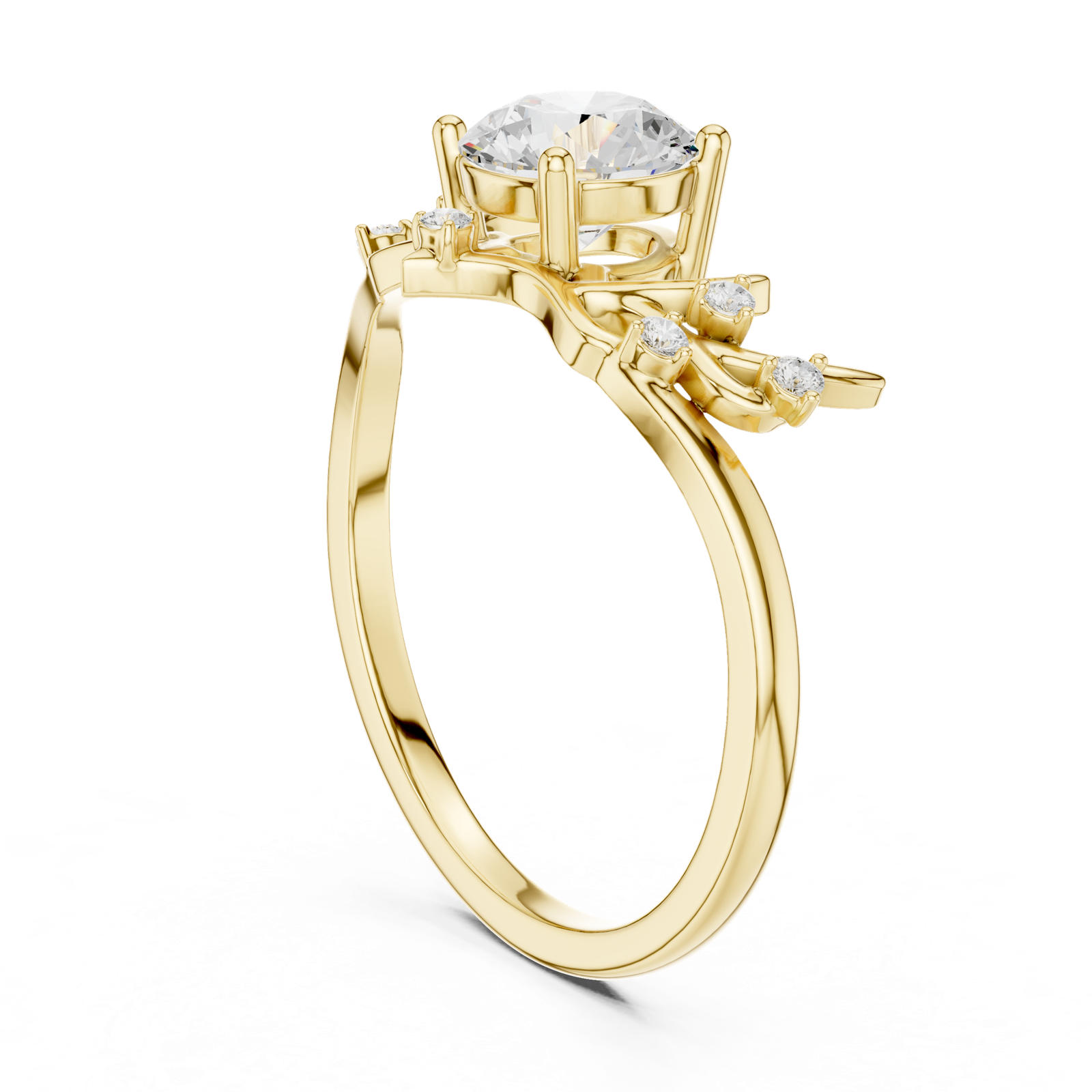 Gold Ring SBWR(33), Yellow Gold
