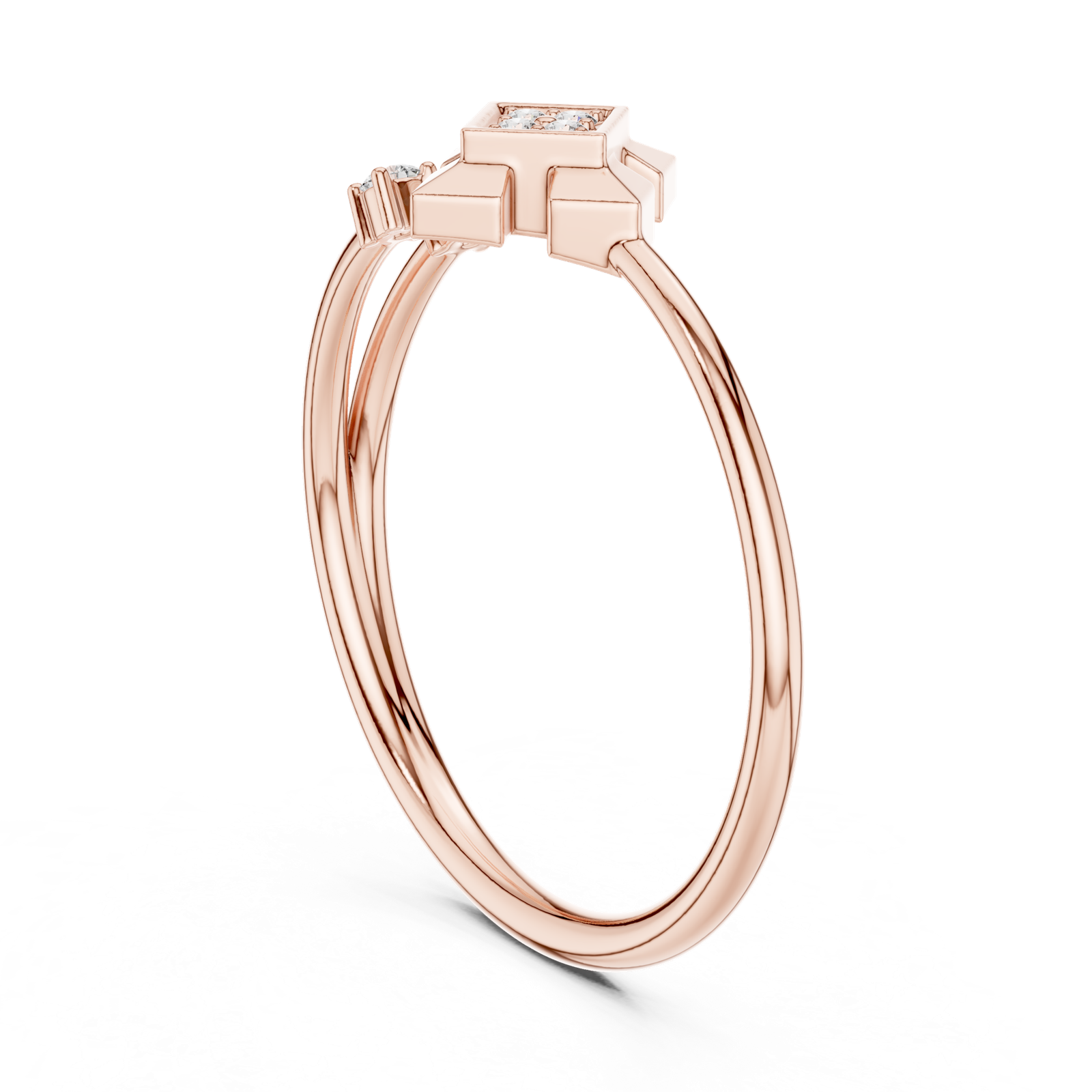 Gold Ring 1 (213), Rose Gold