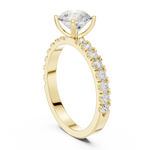 Gold Ring DDLR-1097, Yellow Gold, view 1