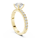 Gold Ring DDLR-1097, Yellow Gold, view 1