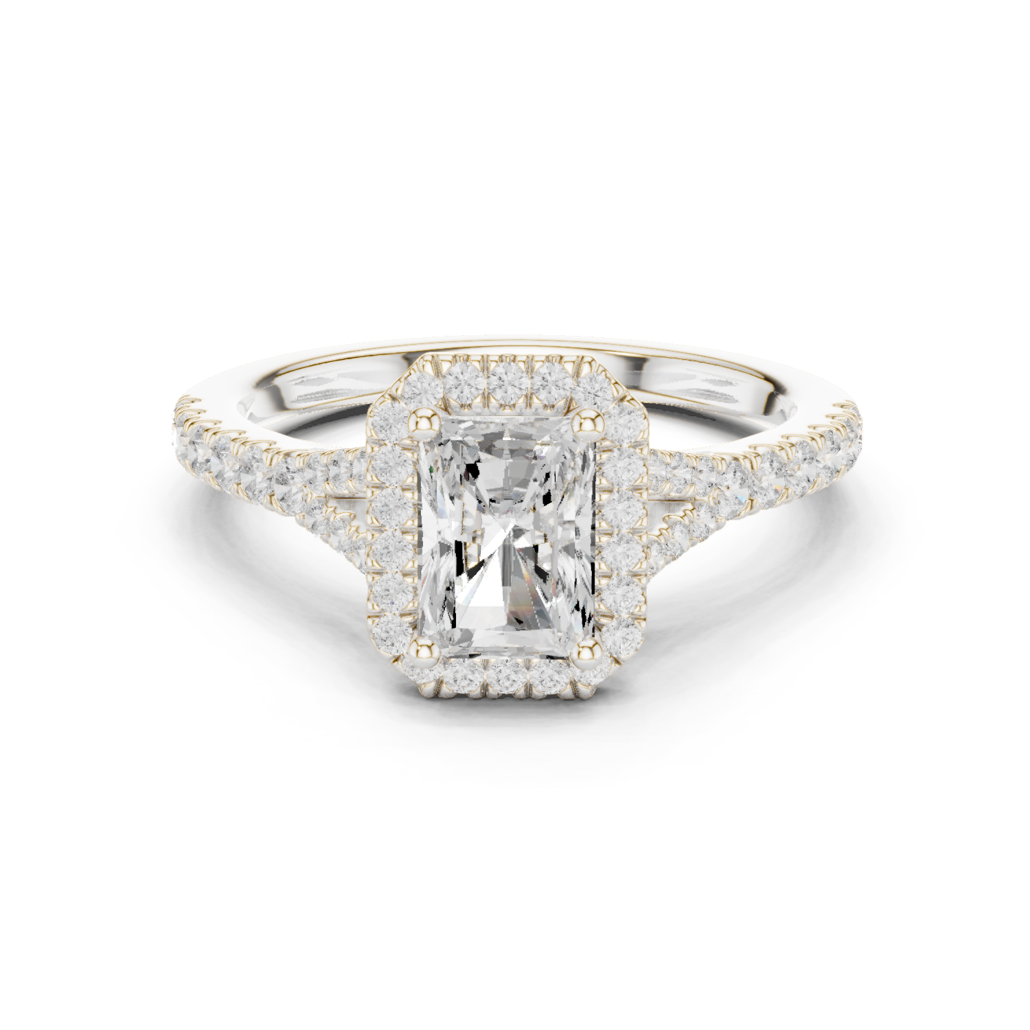 Gold Ring DDLR-913, White Gold