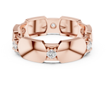 Gold Ring L22-R3, Rose Gold, view 4