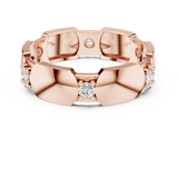 Gold Ring L22-R3, Rose Gold, view 4