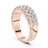 Gold Ring L03-01, Rose Gold, view 1