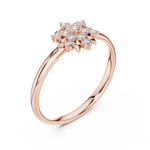 Gold Ring 1 (438), Rose Gold, view 2