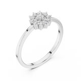 Gold Ring LR-01 (98), White Gold, view 2