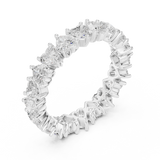 Gold Ring DDLR-313, White Gold, view 2