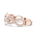 Gold Ring 19-120007L, Rose Gold, view 3