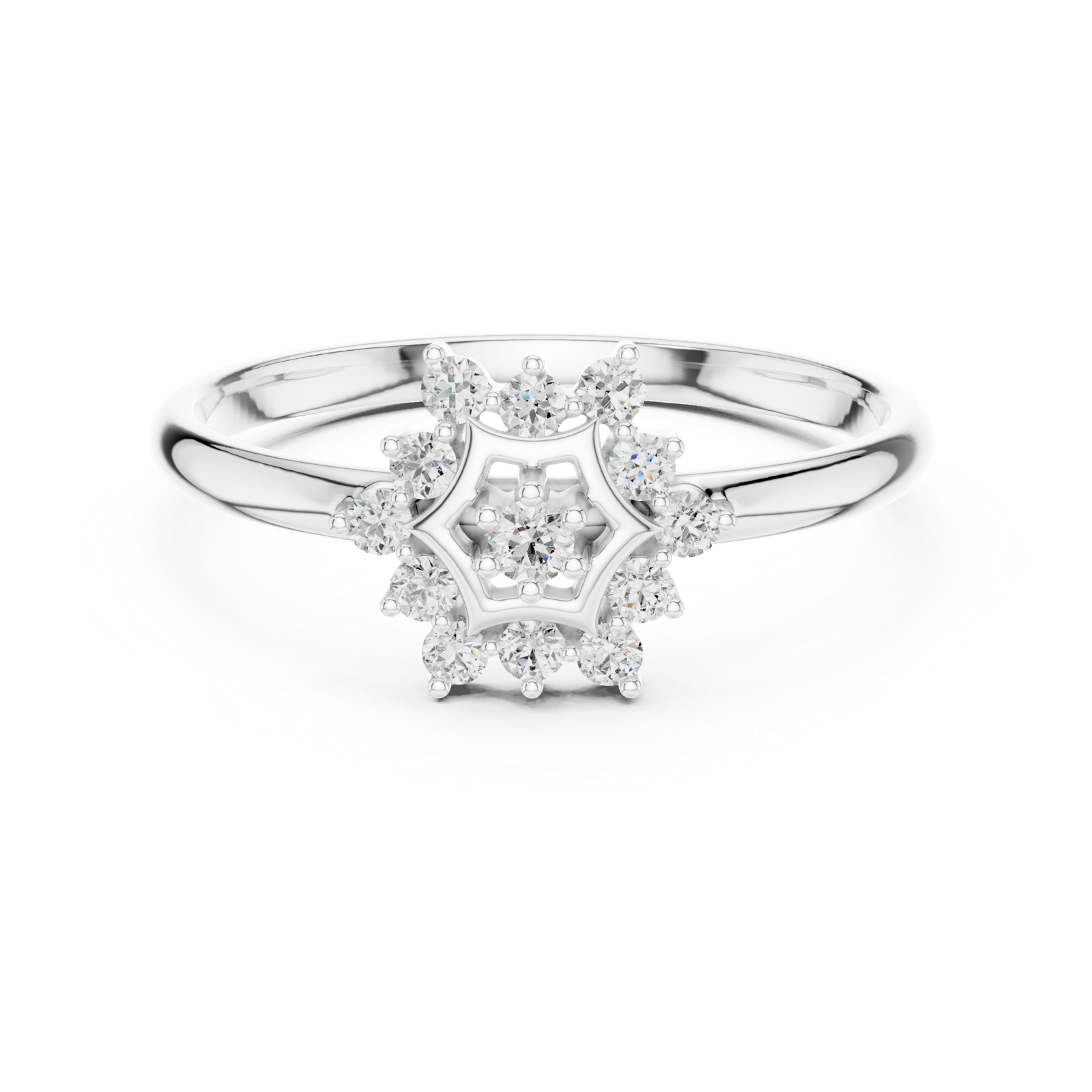 Gold Ring 1 (440), White Gold
