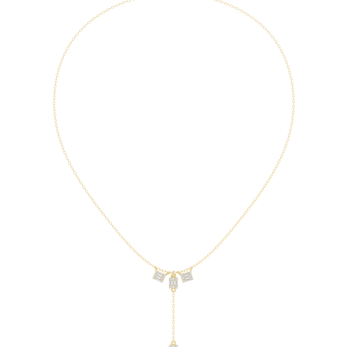 Gold Necklace SBWN (22), Yellow Gold, view 4