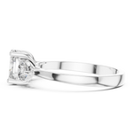 Gold Ring HLR-19, White Gold, view 3