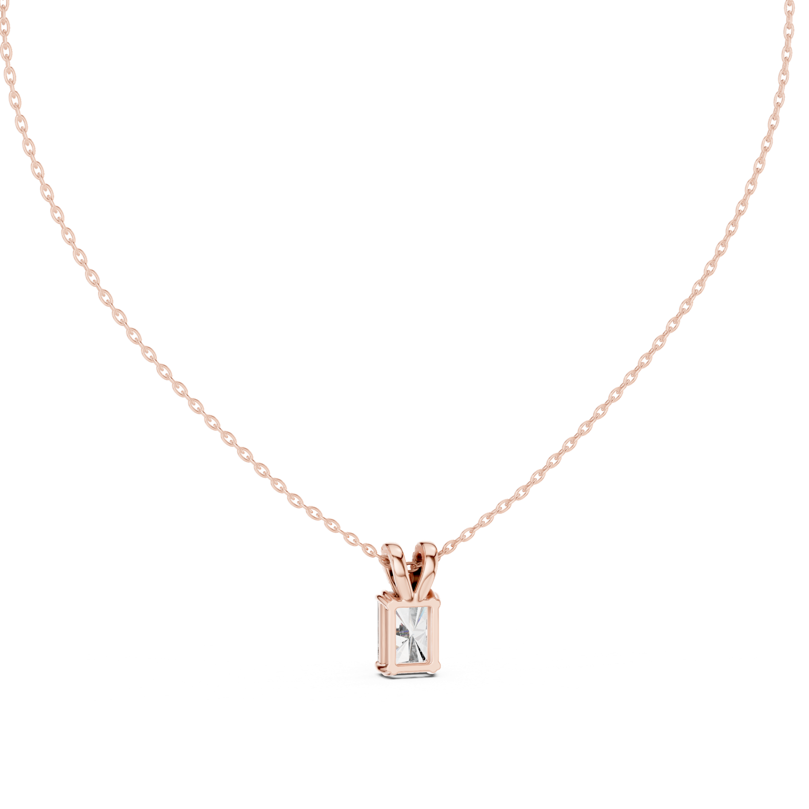 Gold Pendant GPD-0026, Rose Gold, view 4