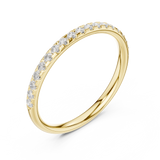 Gold Ring DDLR-793, Yellow Gold, view 2