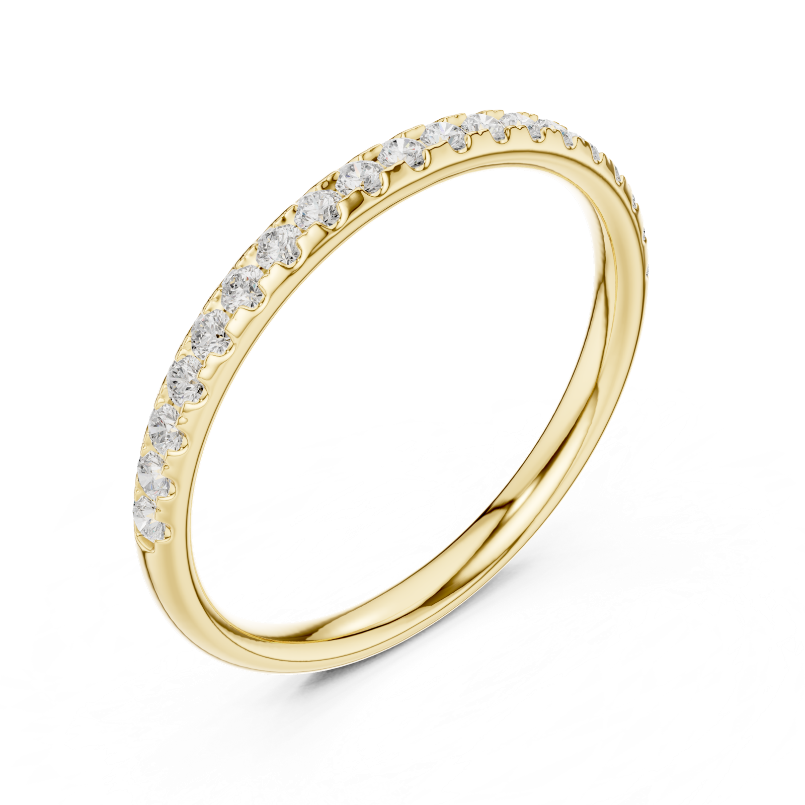Gold Ring DDLR-793, Yellow Gold, view 2
