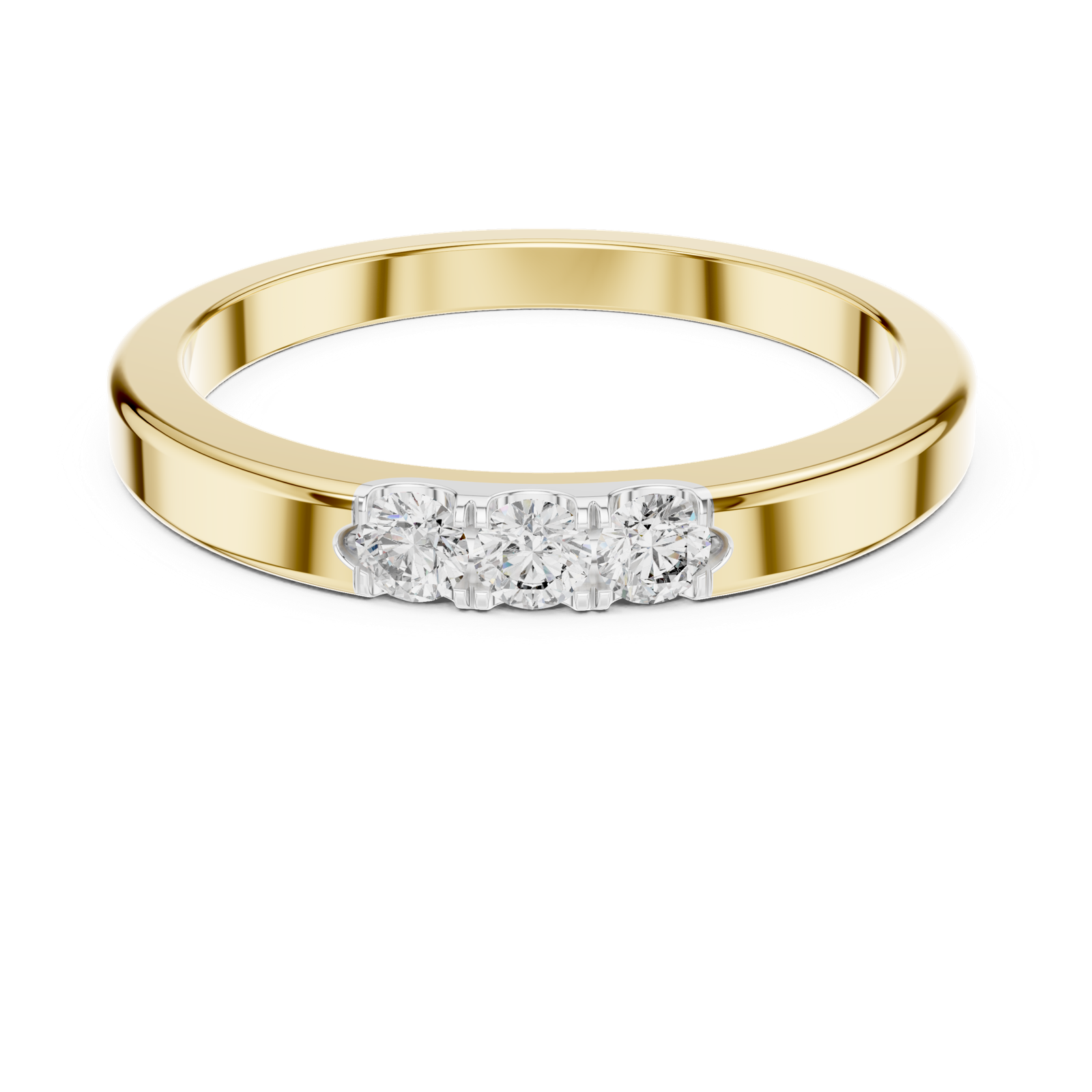 Gold Ring 12-10013@L, Yellow Gold