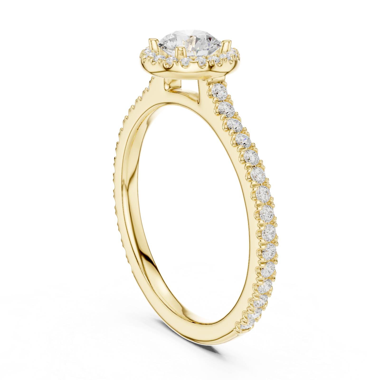 Gold Ring LR-0224, Yellow Gold