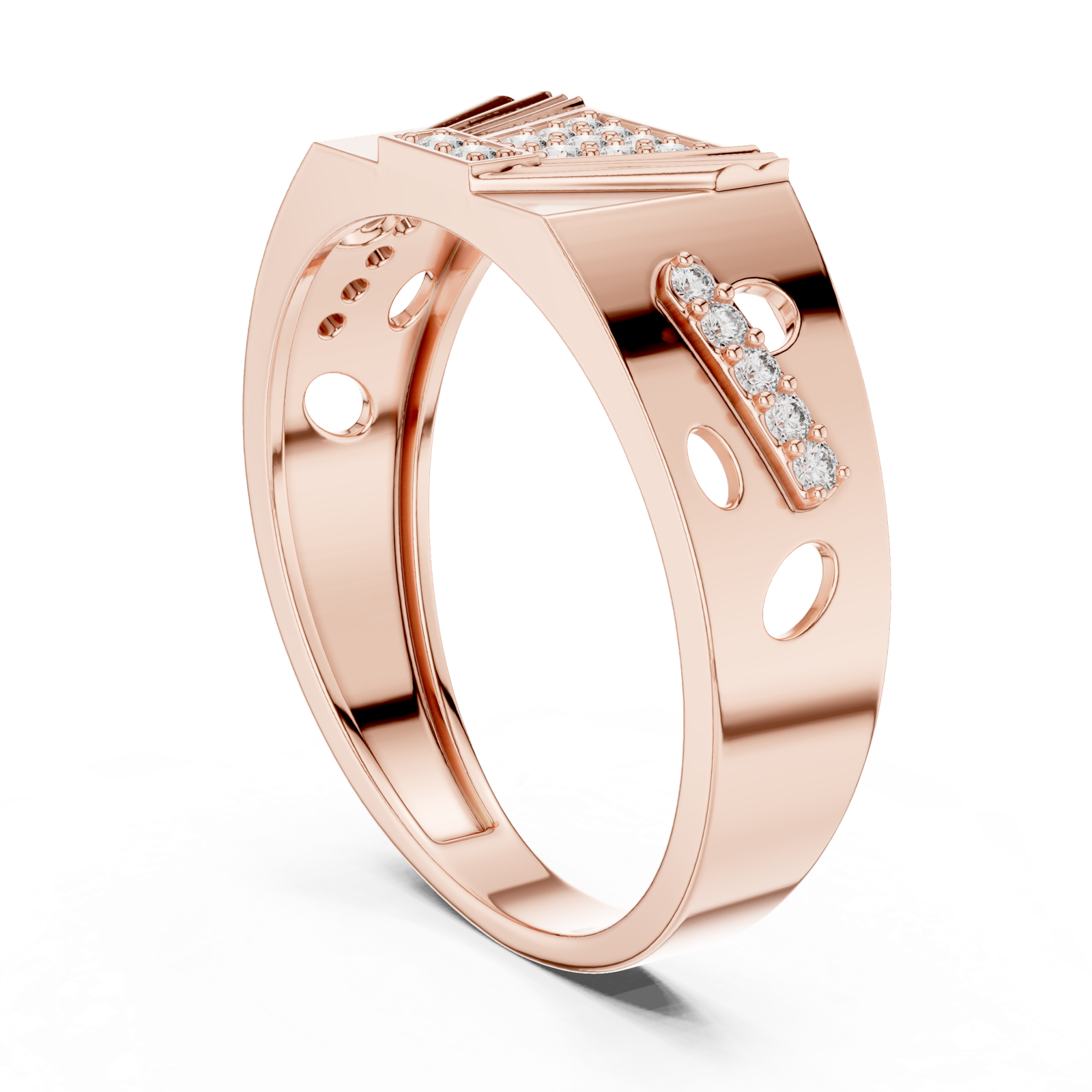 Gold Ring LR-01 (31), Rose Gold