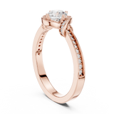 Gold Ring LR-0332, Rose Gold