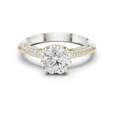 Gold Ring DDLR-685, White Gold