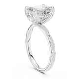 Gold Ring DDLR-898, White Gold, view 1