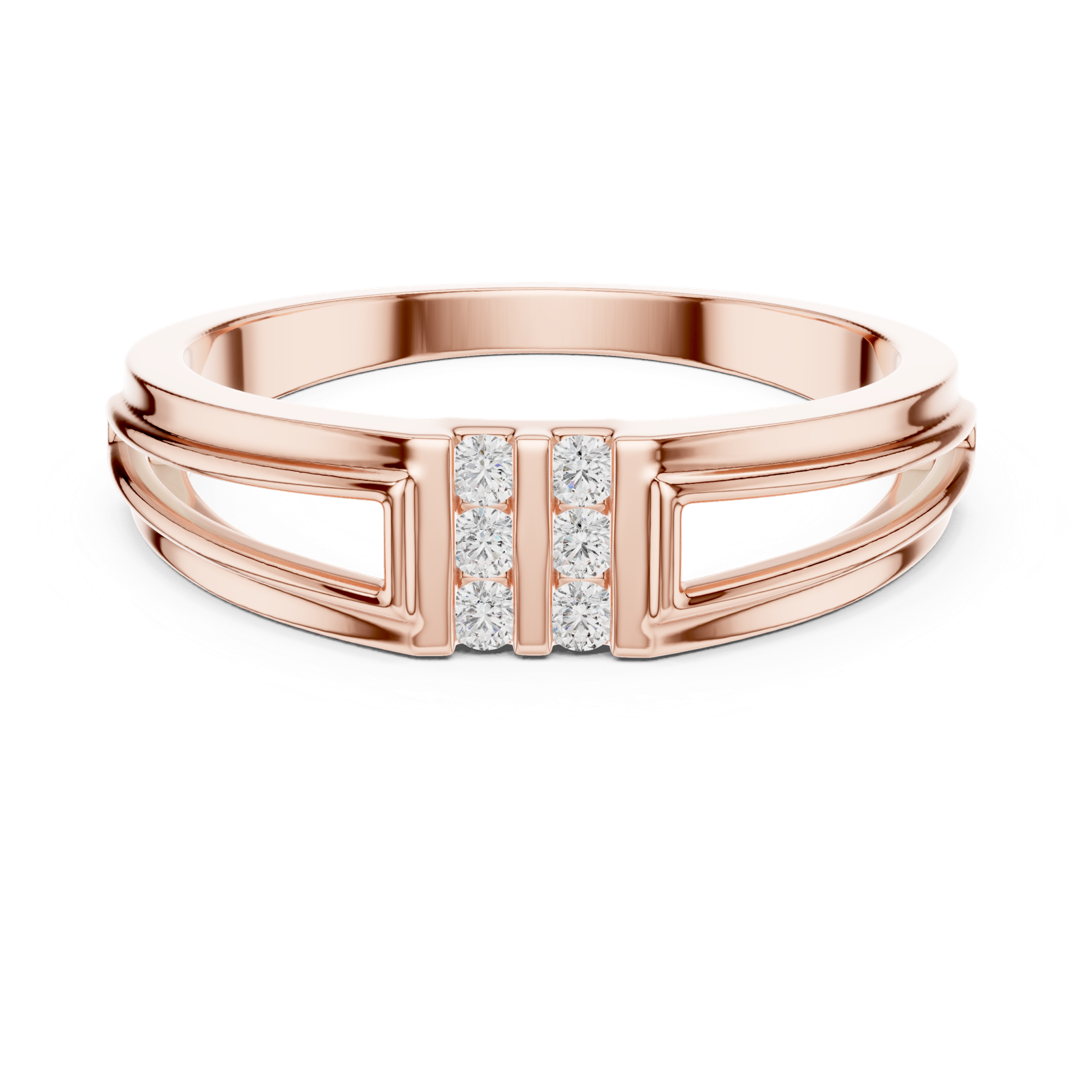 Gold Ring DR-6265, Rose Gold