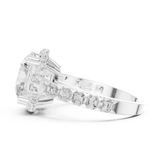 Gold Ring DDLR-354, White Gold, view 3