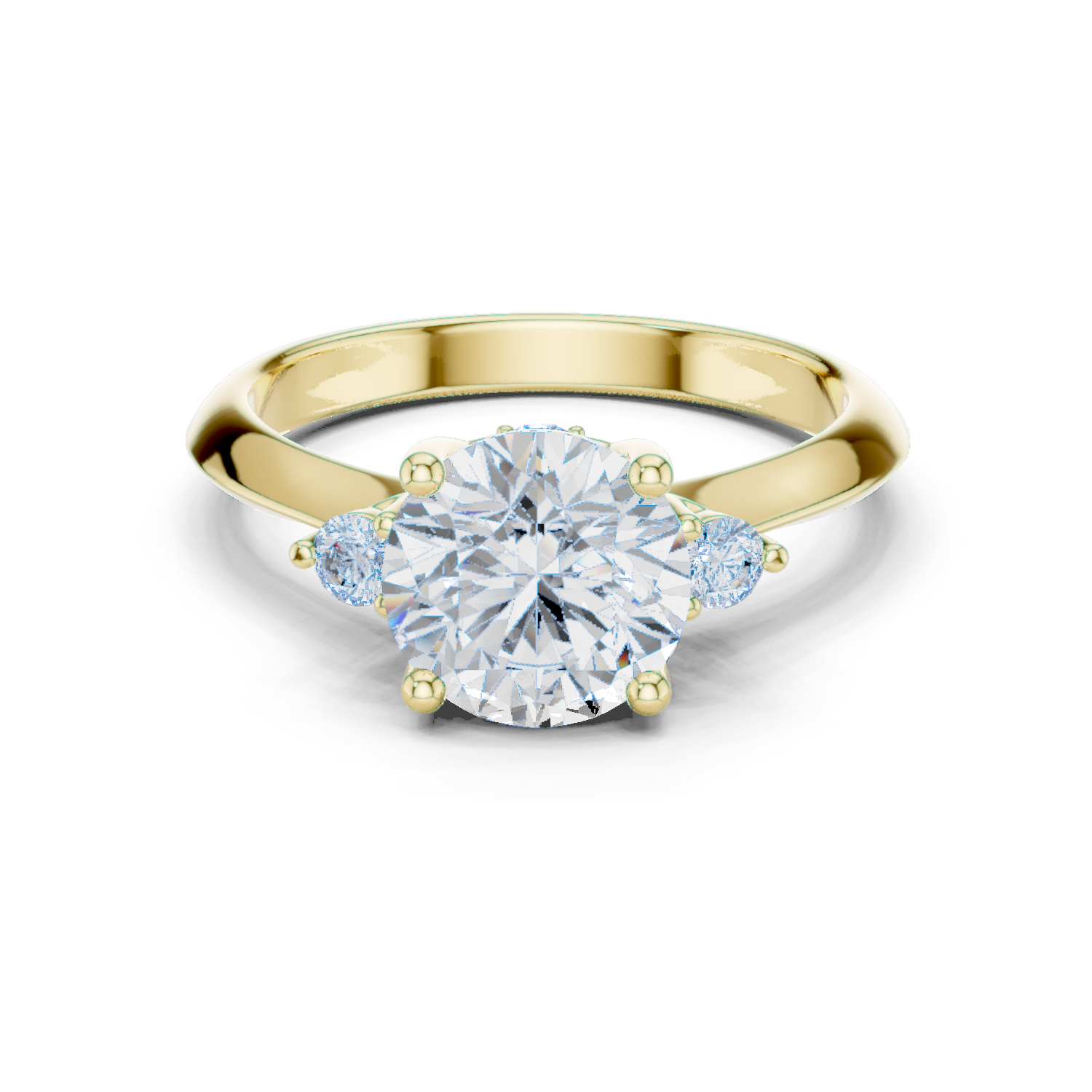 Gold Ring DDLR-278, Yellow Gold