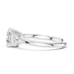 Gold Ring DDLR-850, White Gold, view 3
