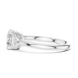 Gold Ring DDLR-850, White Gold, view 3