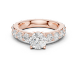 Gold Ring DDLR-654, Rose Gold