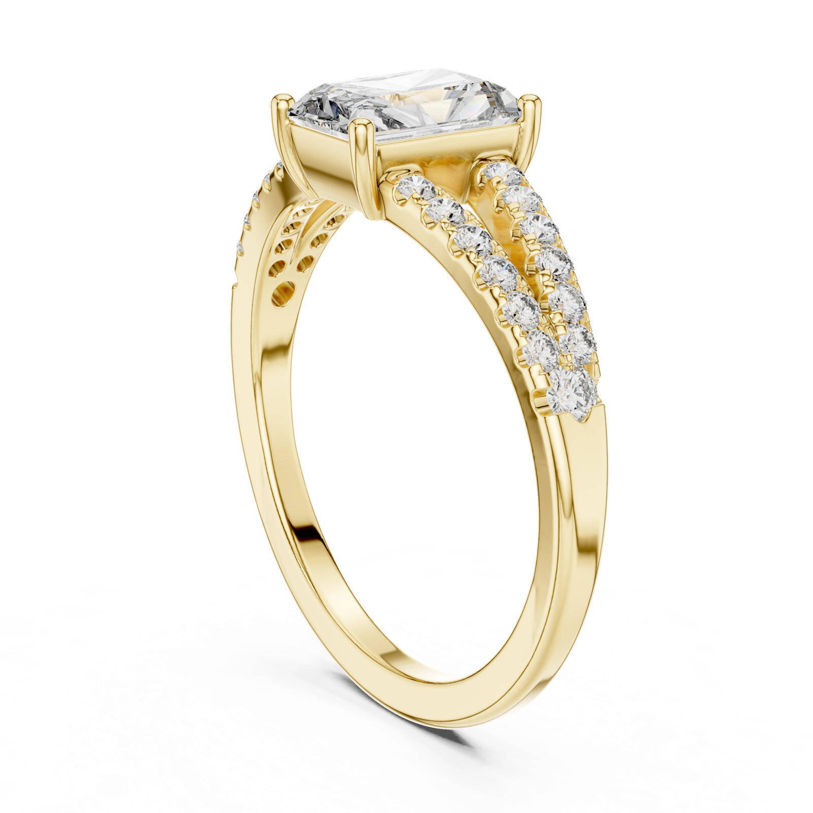 Gold Pendant 9-10009L_21, Yellow Gold, view 1