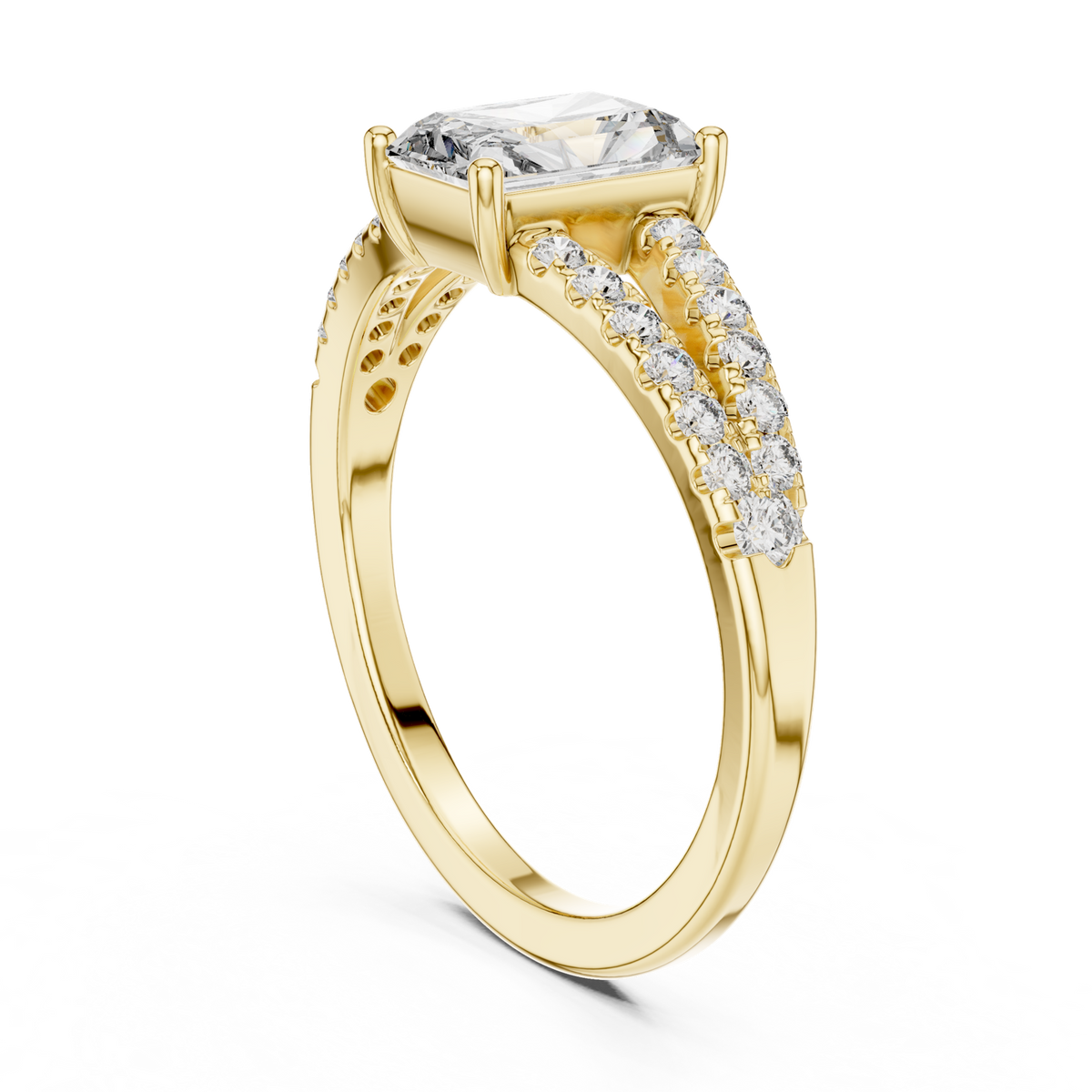 Gold Pendant 9-10009L_21, Yellow Gold, view 1