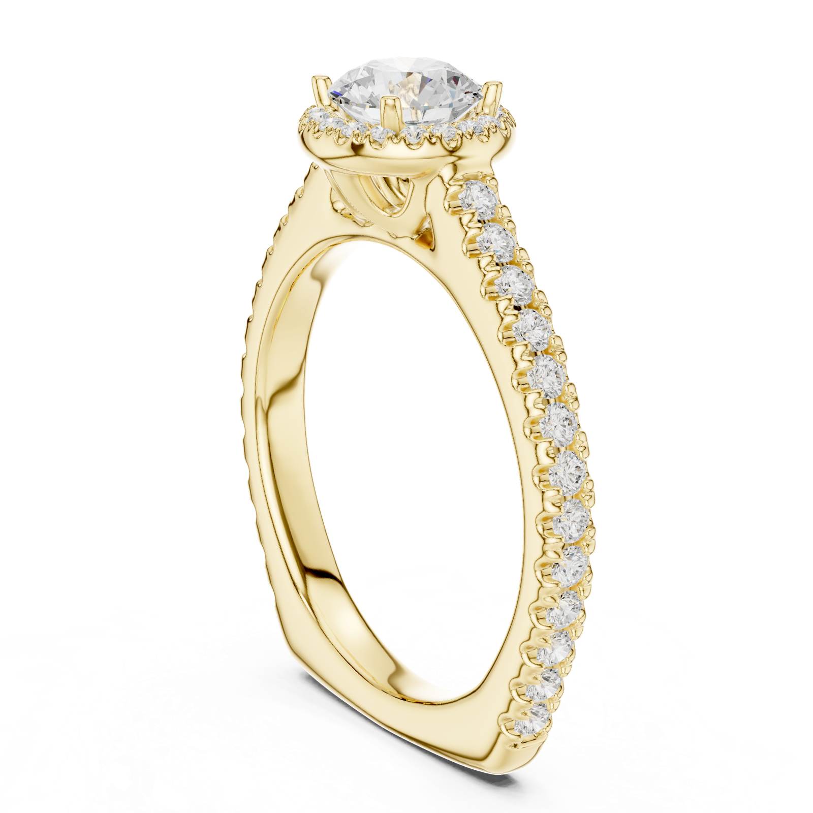 Gold Ring LR-0225, Yellow Gold