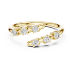 Gold Ring L28-15, Yellow Gold, view 4