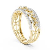 Gold Ring 12-10069@L, Yellow Gold, view 1