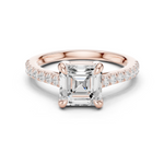 Gold Ring DDLR-875, Rose Gold
