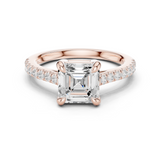 Gold Ring DDLR-875, Rose Gold