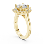 Gold Ring DDLR-330, Yellow Gold, view 1