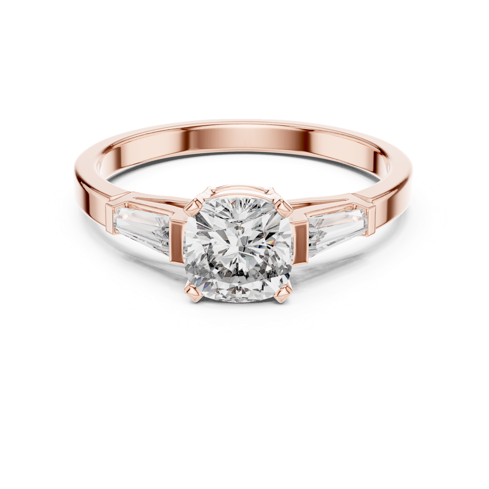 Gold Ring 00001L (16), Rose Gold