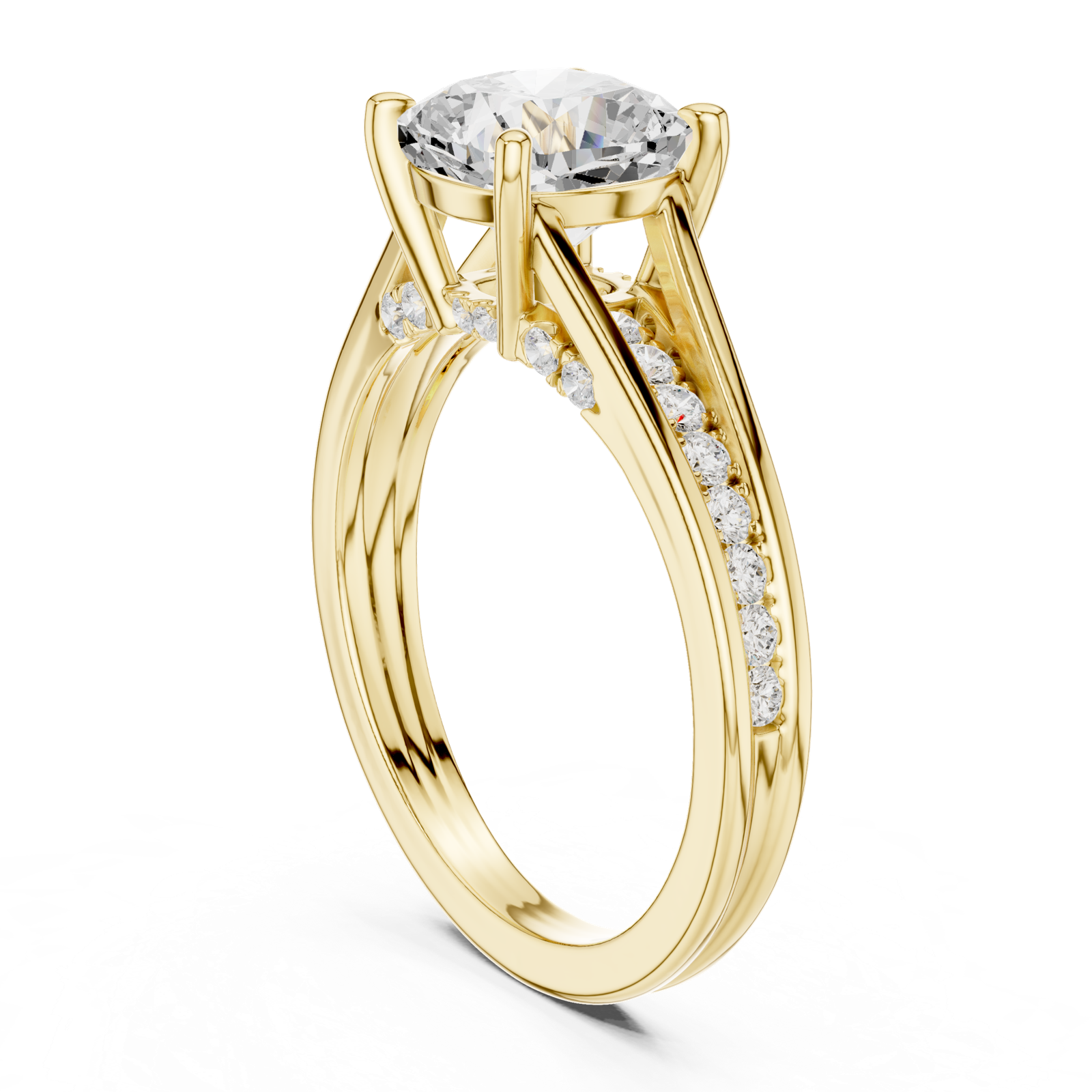 Gold Ring DDLR-993, Yellow Gold