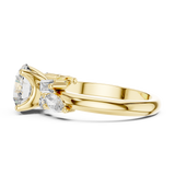Gold Ring DDLR-055, Yellow Gold, view 3