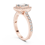 Gold Ring LR-0058, Rose Gold, view 1