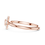 Gold Ring 1 (363), Rose Gold, view 3